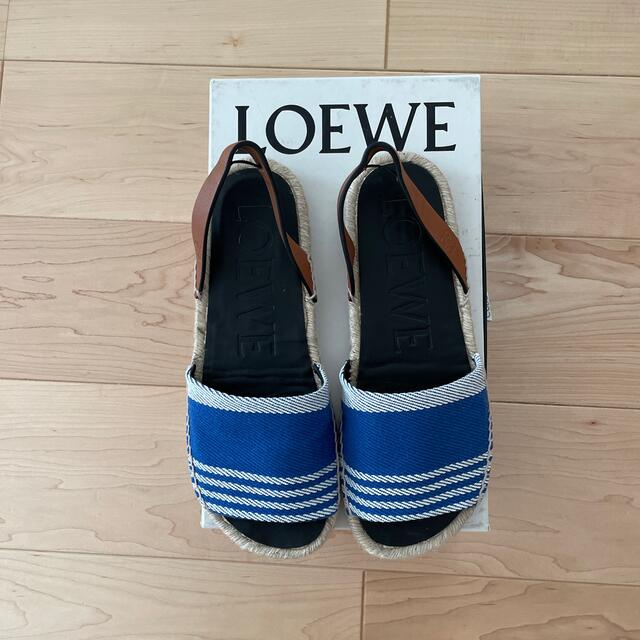 LOEWE エスパドリーユ 41 メンズサンダル