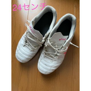 アシックス(asics)のasicsサッカースパイク　24センチ(シューズ)