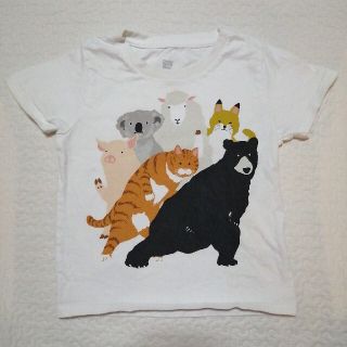 グラニフ(Design Tshirts Store graniph)のデザインTシャツストアグラニフ　Tシャツ　100(Tシャツ/カットソー)