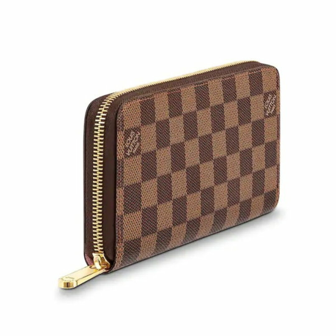 ルイヴィトン N60046 長財布 ローズ・バレリーヌ  LOUIS VUITTON ジッピーウォレット ダミエダミエ