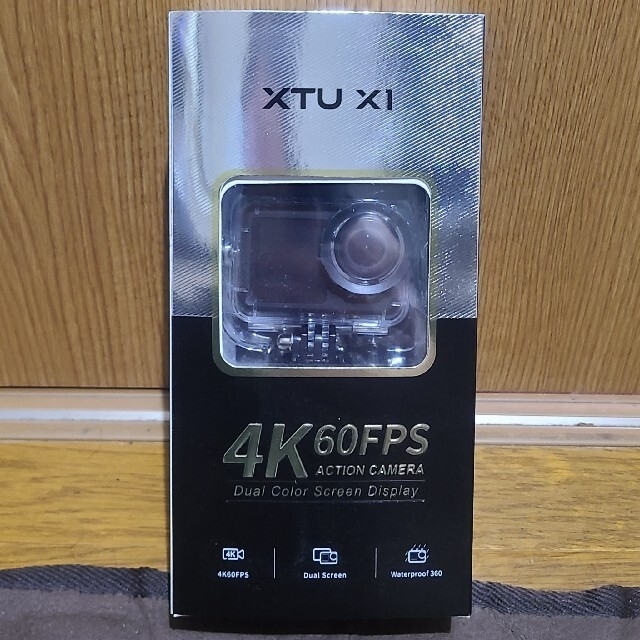 最高の品質の アクションカメラ 60fps 4K XTU microSD64gb X1 MAX コンパクトデジタルカメラ