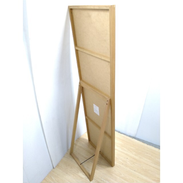 MUJI (無印良品) - 無印良品 鏡 姿見 ミラー オーク材 無垢の MUJI (無印良品) - 無印良品 鏡 姿見 ミラー オーク材 無垢の