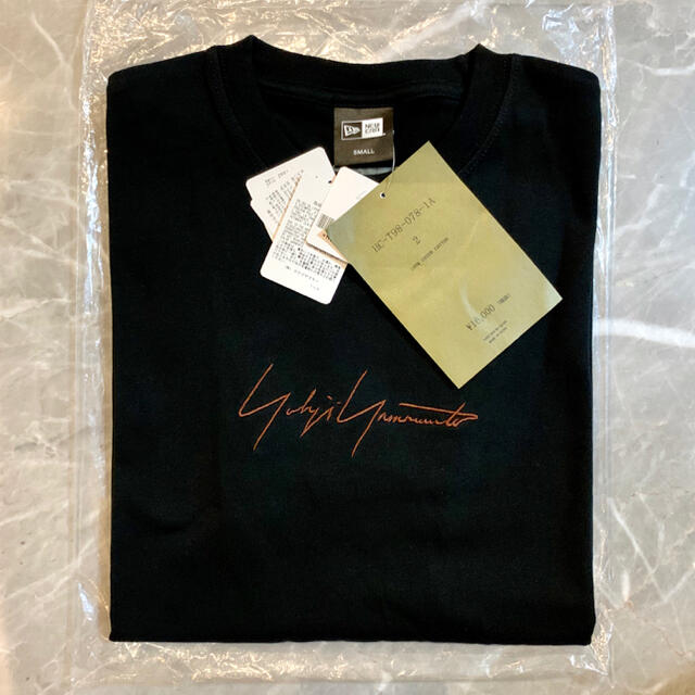 Yohji Yamamoto NEW ERA TEE 黒 サイズ2