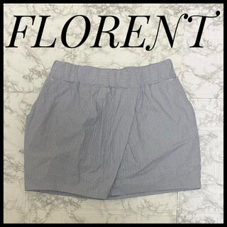 フローレント(FLORENT)のFLORENT フローレント　ストライプミニスカート　Sサイズ(ミニスカート)