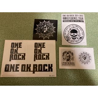 値下げしました⚠️ONE OK ROCKのステッカー4点セット