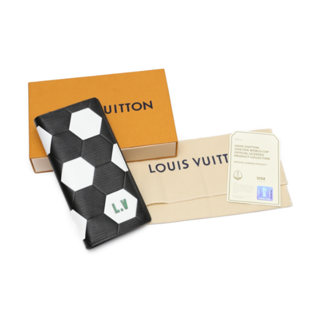 ルイヴィトン M63294 長財布 ノワール  LOUIS VUITTON ロシア2018 FIFA エピノワール