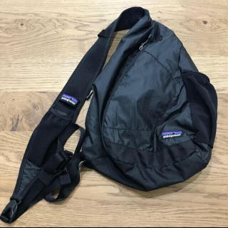 パタゴニア(patagonia)のパタゴニア　ボディバッグ　黒(ボディーバッグ)