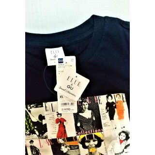 エル(ELLE)のELLE & GU コラボTシャツ(Tシャツ(半袖/袖なし))