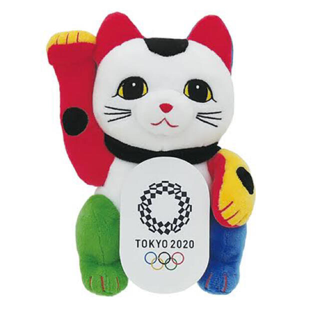 東京2020オリンピック オリンピックエンブレム 招き猫 ぬいぐるみ