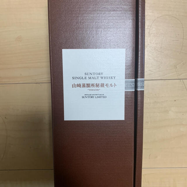 サントリー(サントリー)のサントリーウイスキー　山崎蒸留所秘蔵モルト　700ml 食品/飲料/酒の酒(ウイスキー)の商品写真