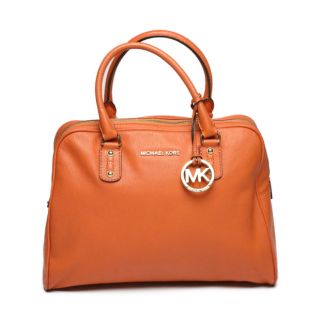 マイケルコース(Michael Kors)のマイケルコース  ショルダーバッグ オレンジ  Michael Kors 斜めかけ ボストンタイプ(ショルダーバッグ)