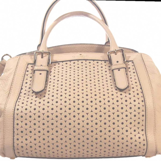 kate spade NEW YORK - ケイトスペード  ハンドバッグ ピンクベージュ  Kate Spade 2WAY