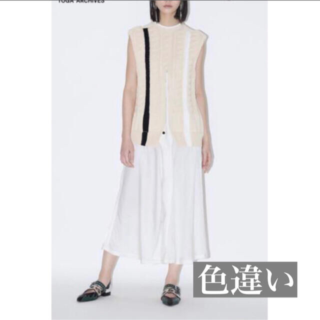 TOGA(トーガ)のTOGA PULLA 20SS ドッキング ワンピース　トーガプルラ レディースのワンピース(ロングワンピース/マキシワンピース)の商品写真