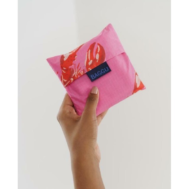 ピンク ロブスター BAGGU baguu エコバッグ スタンダード