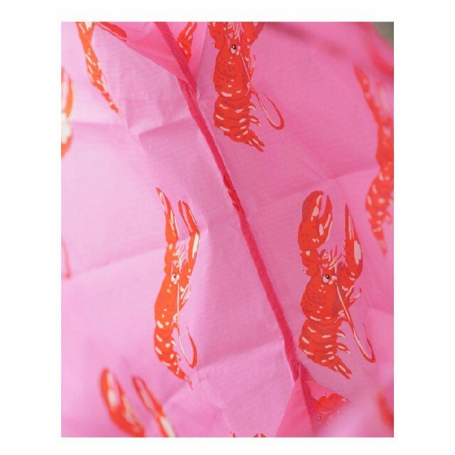 ピンク ロブスター BAGGU baguu エコバッグ スタンダード