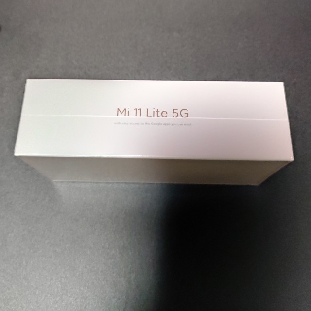 ANDROID(アンドロイド)の【新品・未使用】 Xiaomi Mi 11 Lite 5G (シトラスイエロー) スマホ/家電/カメラのスマートフォン/携帯電話(スマートフォン本体)の商品写真