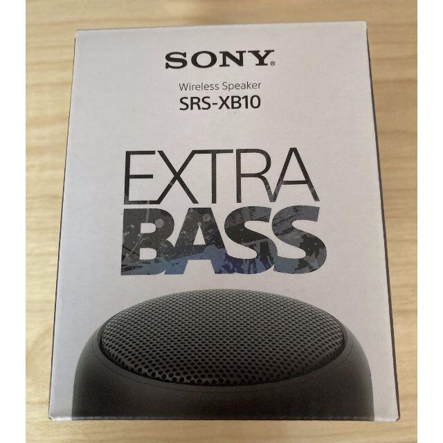 【新品未開封】SONY ワイヤレスポータブルスピーカー SRS-XB10 | フリマアプリ ラクマ