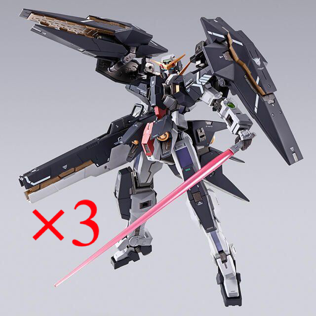 完璧 3個セット METAL BUILD ガンダムデュナメスリペアIII アニメ