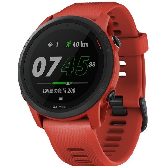 GARMIN(ガーミン)のガーミン ForeAthlete 745 Magma Red メンズの時計(腕時計(デジタル))の商品写真