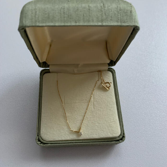 sowi(ソーイ)の【箱無し値引き後価格】sowi ネックレス　ダイヤモンドK10 レディースのアクセサリー(ネックレス)の商品写真