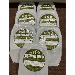 国防食 7食セット プラス加賀飯1つ(防災関連グッズ)