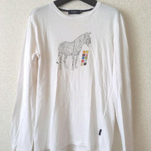 Paul Smith(ポールスミス)の☆Paul Smith　ポールスミス　Tシャツ　長袖　白　美品　Mサイズ　ロンT メンズのトップス(Tシャツ/カットソー(七分/長袖))の商品写真