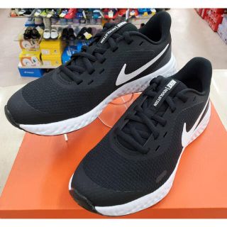 ナイキ(NIKE)のNIKEナイキ レボリューション5GS 25.0cm ジュニア ランニング(スニーカー)