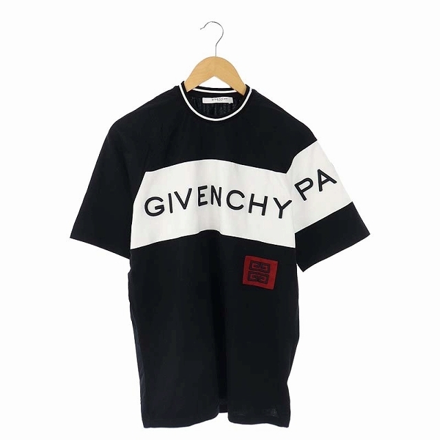 GIVENCHY／ワンポイントエンブロイダリーシャツ-