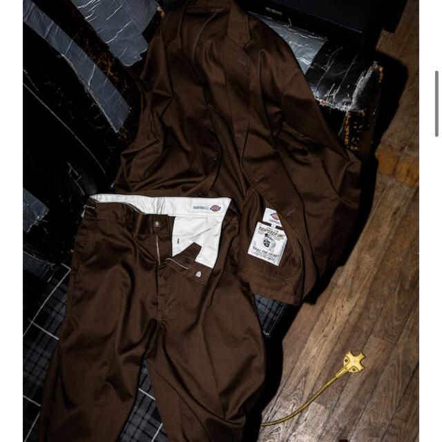 Dickies(ディッキーズ)のLサイズ　Dickies × TRIPSTER ブラウン　茶色　トリップスター メンズのスーツ(セットアップ)の商品写真