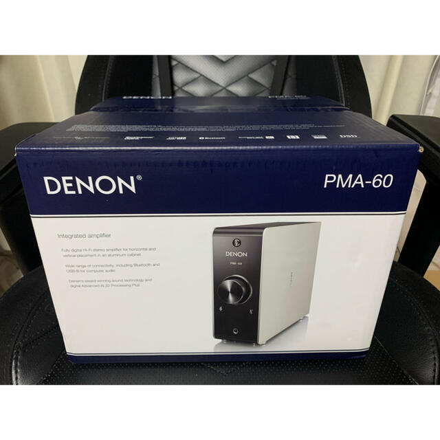 DENON(デノン)の新品未使用 ラスト1 DENON PMA-60 プリメインアンプ DAC デノン スマホ/家電/カメラのオーディオ機器(アンプ)の商品写真