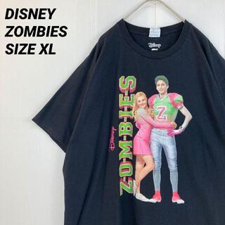 ディズニー(Disney)の【アメリカ古着】DISNEY映画ZOMBIESプリントTシャツ　ユニセックスXL(Tシャツ/カットソー(半袖/袖なし))