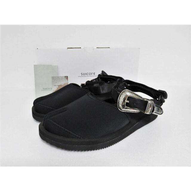 新品 TOGA × SUICOKE TABI 27 メンズ ブラック 足袋 9