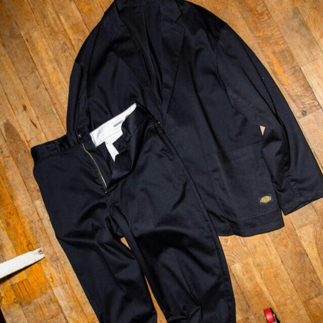 スーツMサイズ第四弾＜Dickies＞ ×「TRIPSTER」 BLACK SUIT