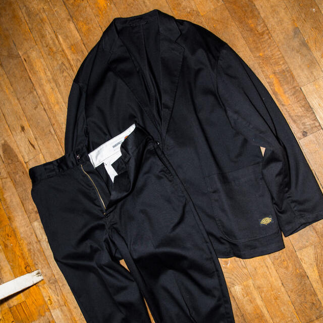 Dickies(ディッキーズ)のTRIPSTER × Dickies BLACK SUIT Mサイズ メンズのスーツ(セットアップ)の商品写真