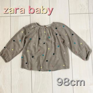 ザラ(ZARA)の⭐︎zara baby⭐︎刺繍入りブラウス(ブラウス)