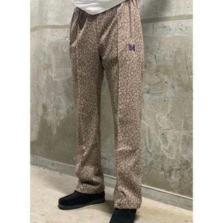 needles ニードルズ 21aw トラックパンツ レオパード ストレート M-