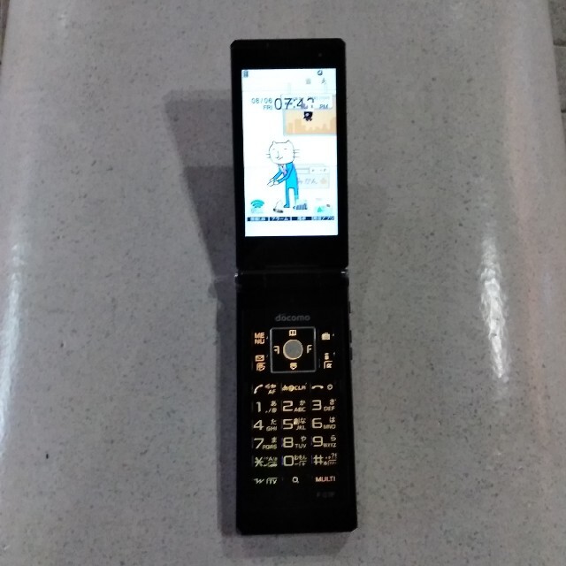 Docomo FOMA F-07F FUJITSU ケータイ本体