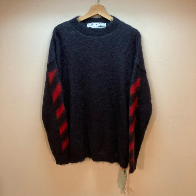 OFF-WHITE - 新品 20AW Off-White バックアローモヘアニット/セーター