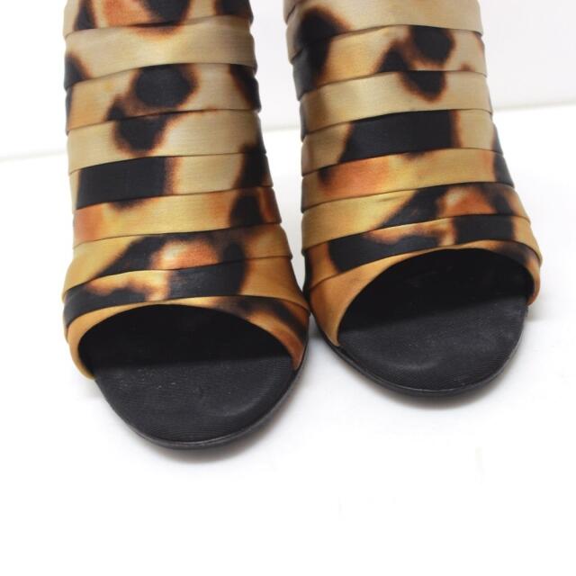 GIUZEPPE ZANOTTI(ジュゼッペザノッティ)のジュゼッペザノッティ レオパード 豹柄 ミュール  パンプス ブラウン レディースの靴/シューズ(サンダル)の商品写真