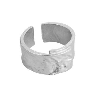 トゥデイフル(TODAYFUL)のFold foil ring silver No.668(リング(指輪))