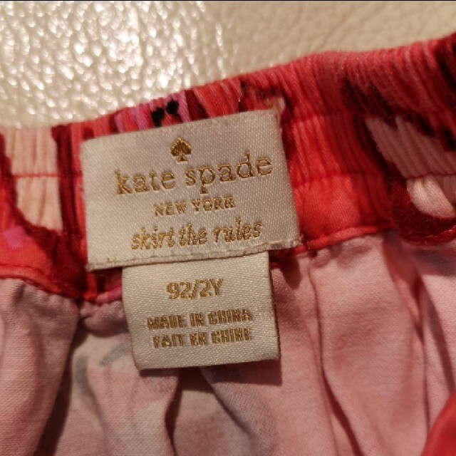 kate spade new york(ケイトスペードニューヨーク)のkate spade　スカート　92/2Y　花柄 キッズ/ベビー/マタニティのキッズ服女の子用(90cm~)(スカート)の商品写真