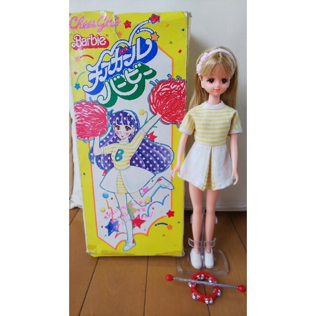 タカラ Barbie チアガール バービー 昭和 レトロ 7