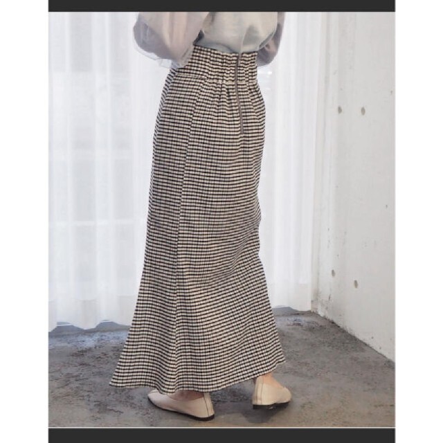 dholic(ディーホリック)のマーメイドスカート チェック レディースのスカート(ロングスカート)の商品写真