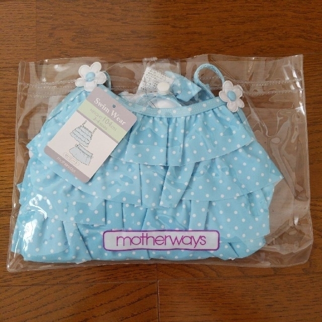 motherways(マザウェイズ)のティー様専用　新品　水着　マザウェイズ　104　３〜４years キッズ/ベビー/マタニティのキッズ服女の子用(90cm~)(水着)の商品写真