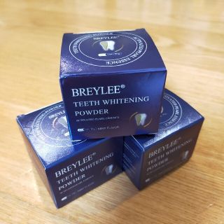 パールホワイトニング　粉歯磨き【BREYLEE】30g　3個セット(歯磨き粉)