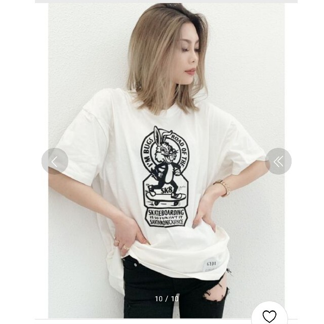 GYDA(ジェイダ)のGYDA☆バニー レディースのトップス(Tシャツ(半袖/袖なし))の商品写真