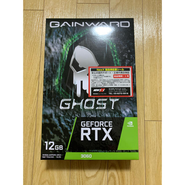 スマホ/家電/カメラGainward グラフィックカード RTX3060 GHOST 12G