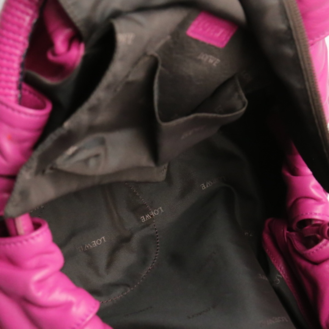 LOEWE(ロエベ)のロエベ  ハンドバッグ ピンク  LOEWE ナッパアイレ レザー レディースのバッグ(ハンドバッグ)の商品写真