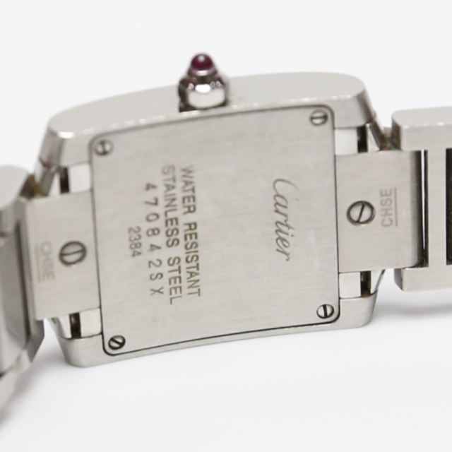 Cartier シルバー CARTIERの通販 by Pawnshop-matsui's shop｜カルティエならラクマ - カルティエ 2384 腕時計 最安値挑戦