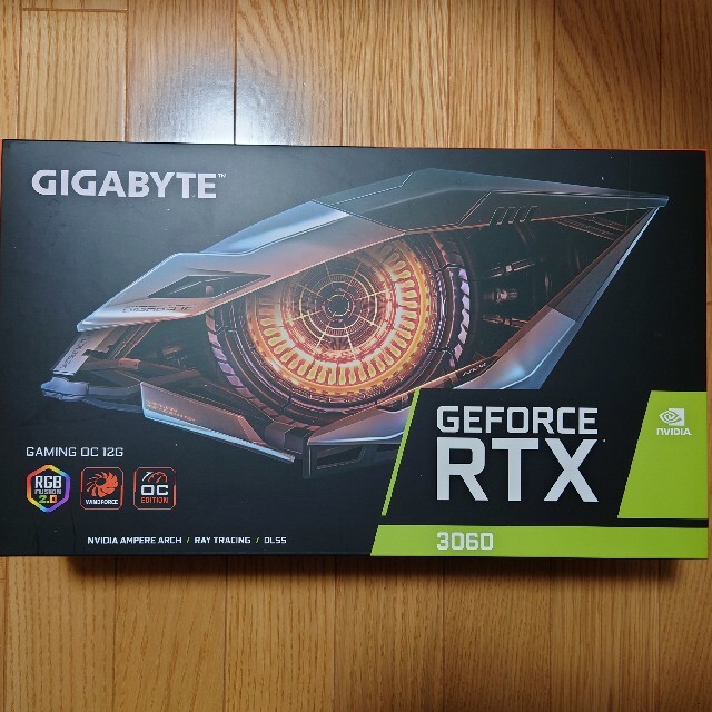 スマホ/家電/カメラGIGABYTE　RTX 3060